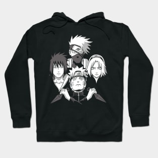 Team 7 Rhapsody Anime Fanart Hoodie